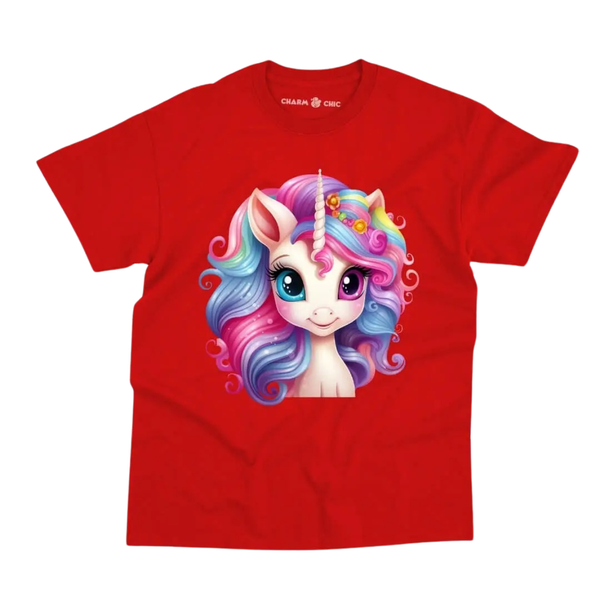 Kids Rainbow Unicorn Tee: Colorful and Cute!