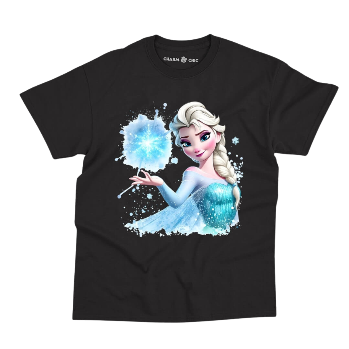 Kids Frozen Elsa Tee: Magical Snow Queen!
