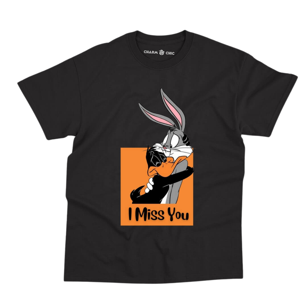 Bugs Bunny & Daffy Duck Friendship Cartoon T-Shirt | Kids Tee