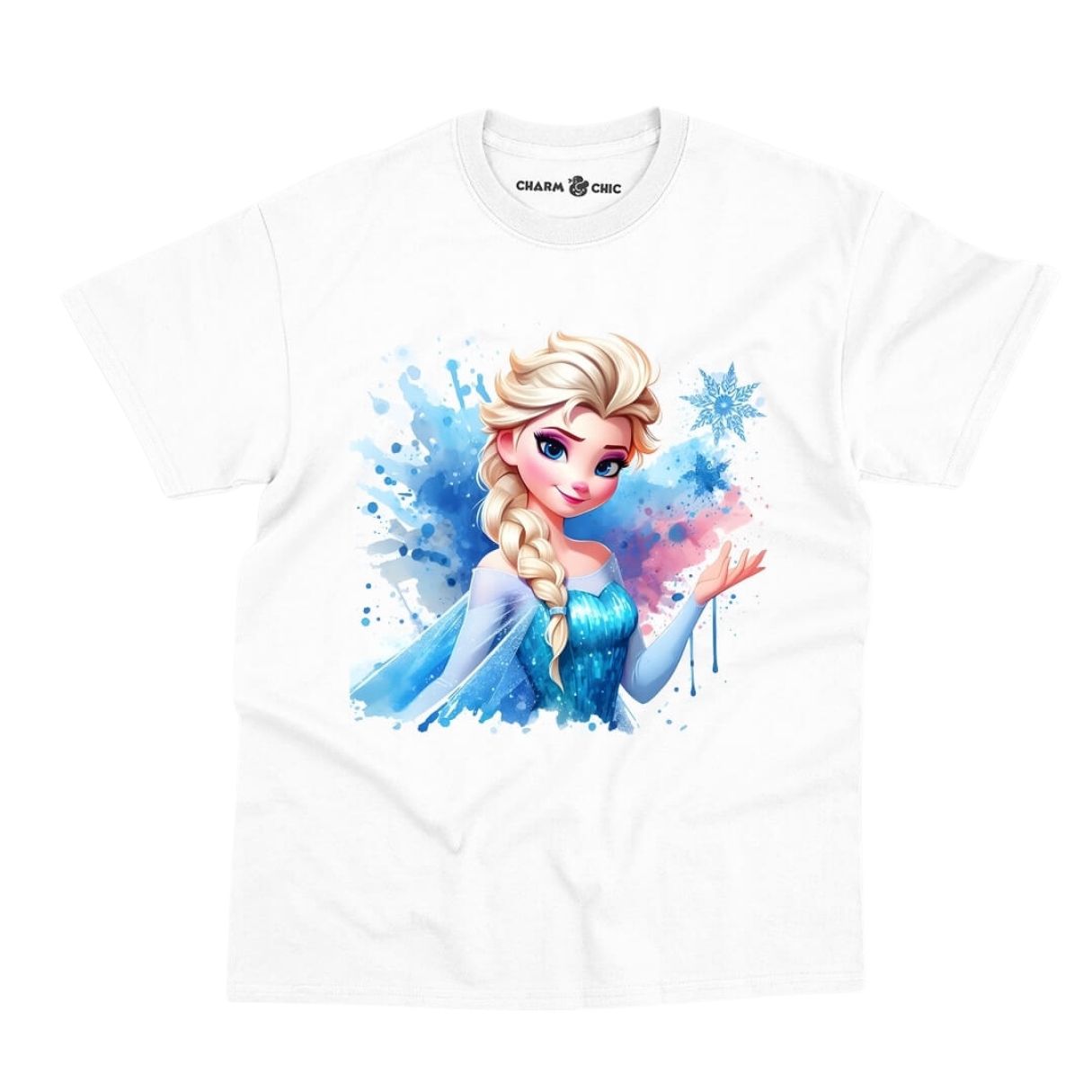 Kids Elsa Character Tee: Ice Queen Style!