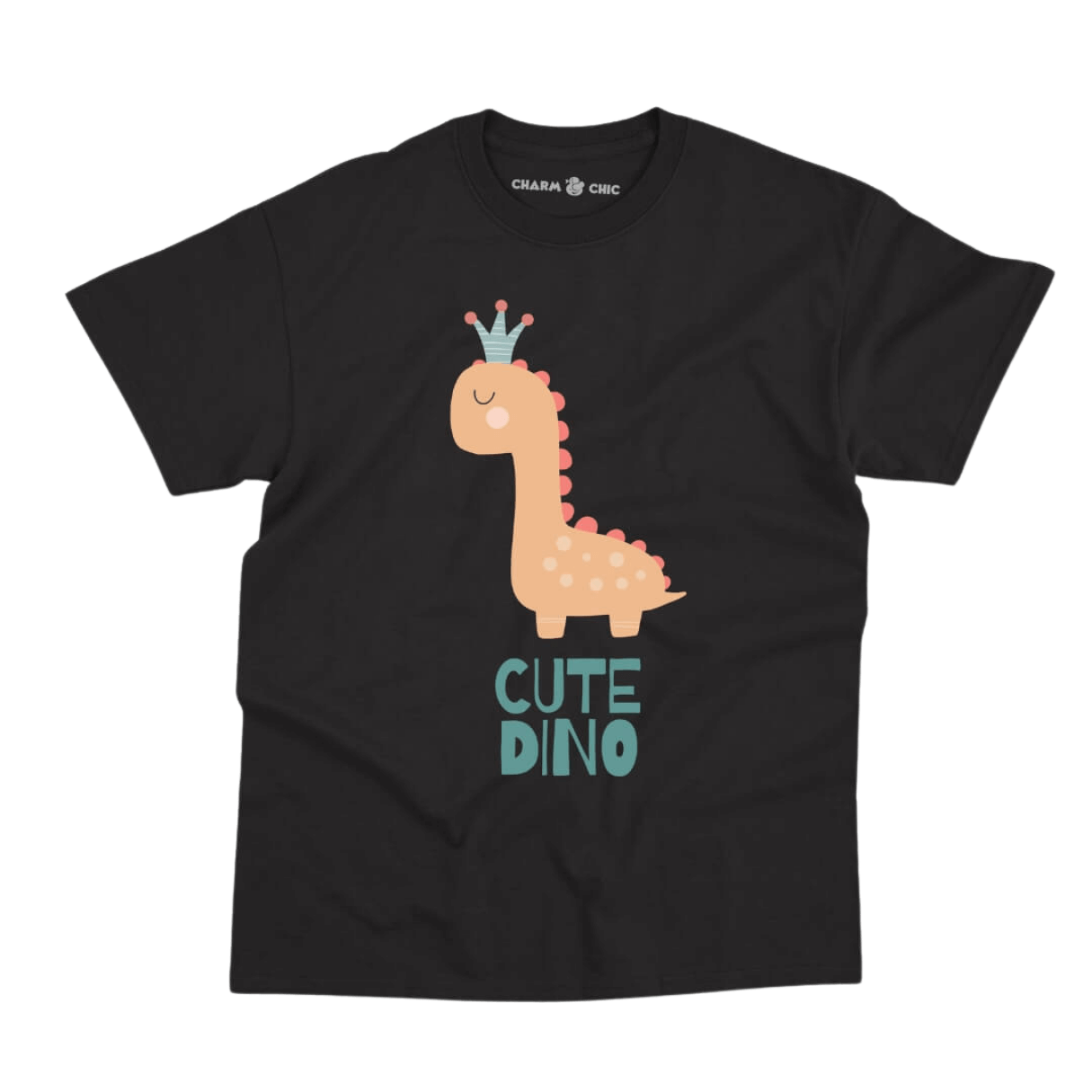 Cute Dino Print Tee: Roar-tastic Style for Kids