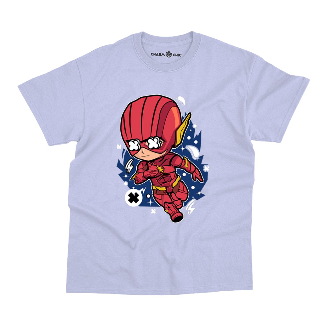 Kids Flash Superhero Tee: Speed into Action!