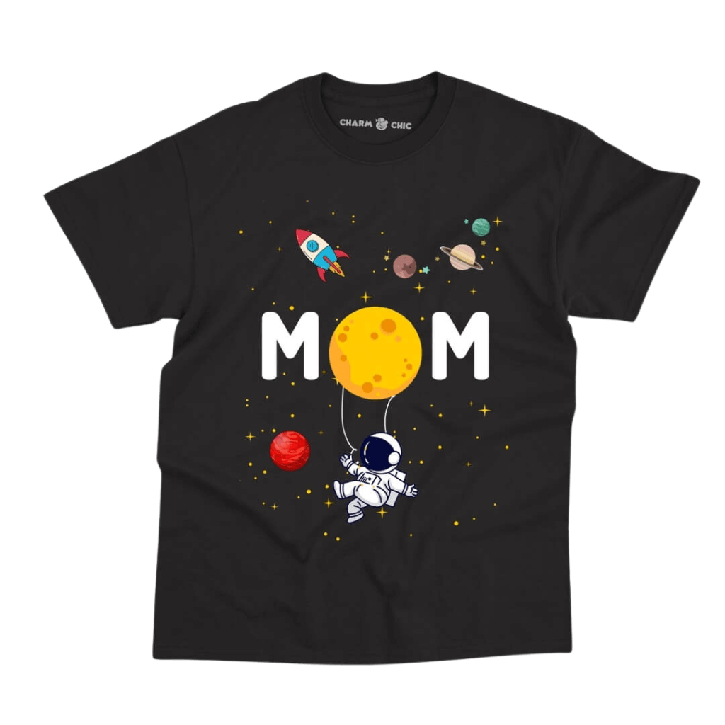 MOM Space Tee: Celestial Style for Kids