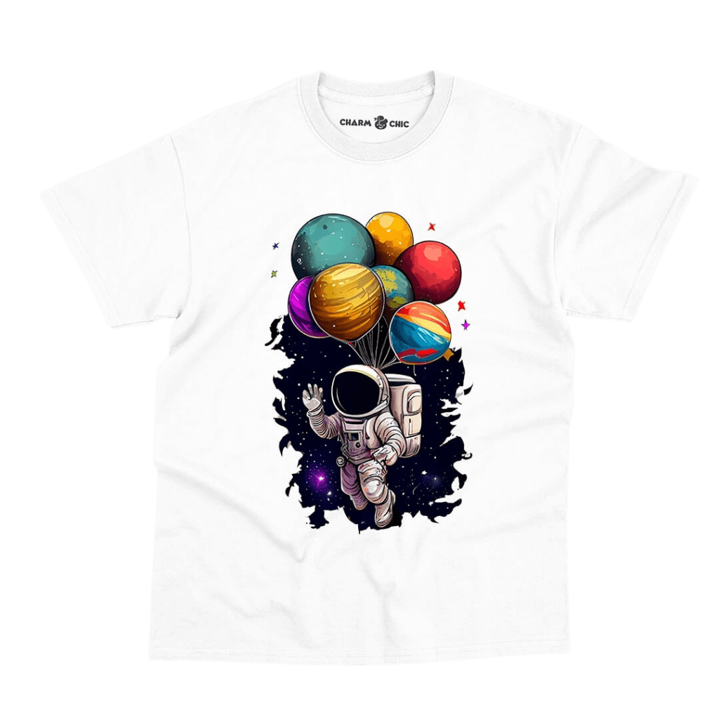 Space Astronauts Kids T-Shirt | Galaxy Explorer Tee