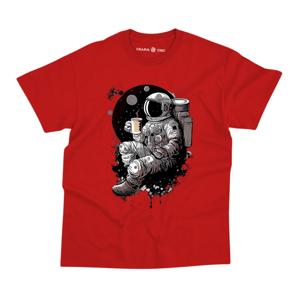Space Explorers Kids Tee | Astronauts Cartoon Shirt