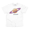 Kids Saturn Planet T-Shirt in White – Charm and Chic