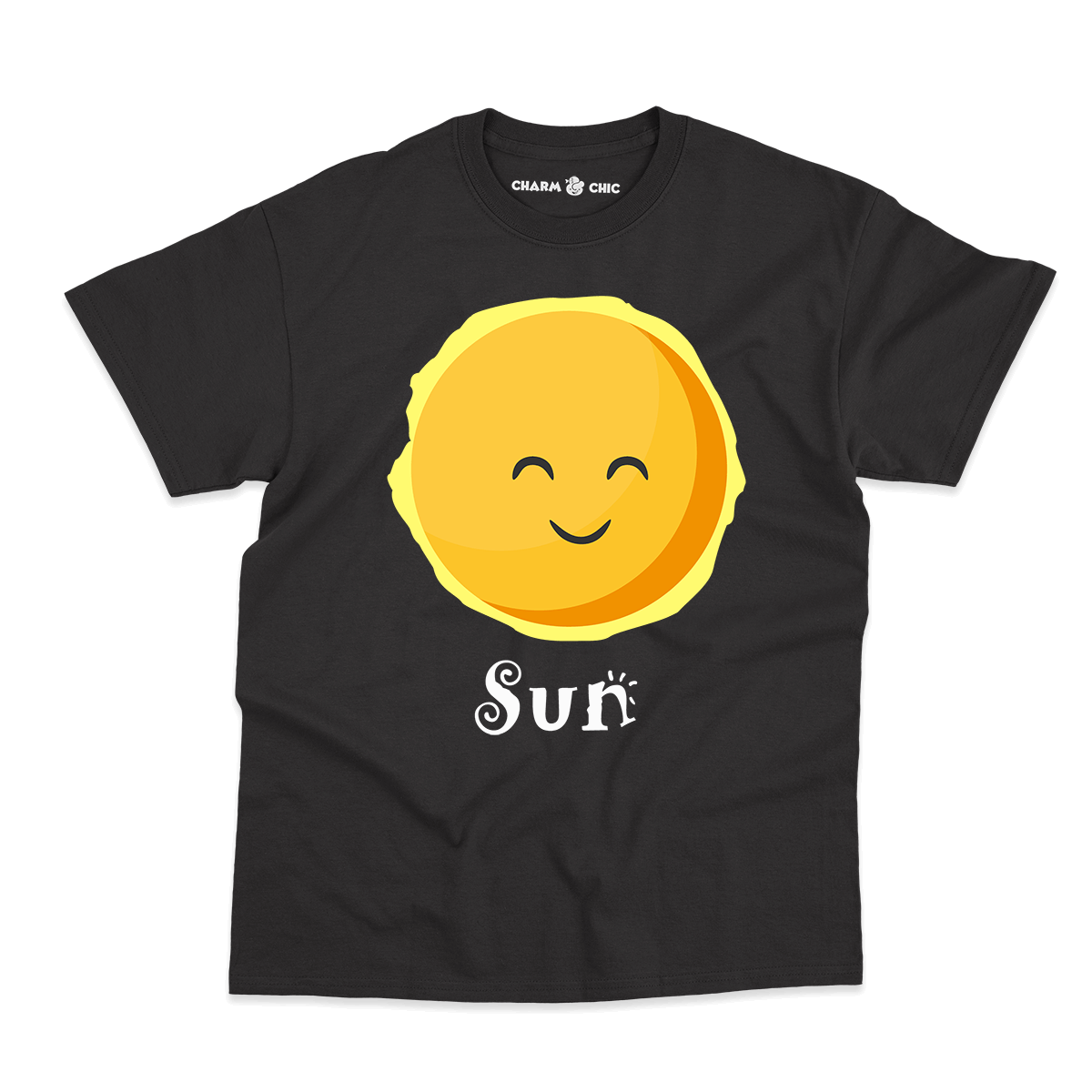 Kids Sun T-Shirt – Bright & Happy Charm & Chic Tee