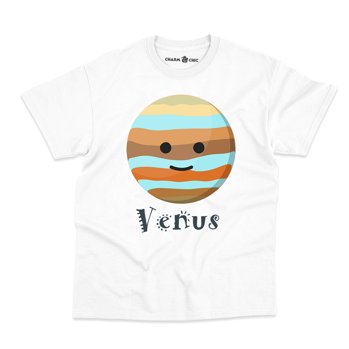 Kids Venus Planet T-Shirt – Cosmic Charm and Chic Tee