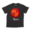 Mars Planet Kids T-Shirt in Black – Charm and Chic
