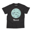 Moon Planet Kids T-Shirt in Black – Charm and Chic