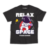 Relax Space Kids T-Shirt in Black – Charm and Chic