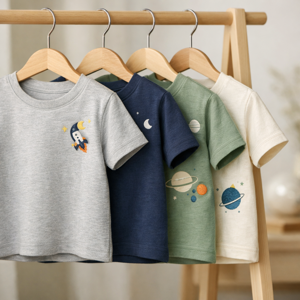 Why Parents Love Premium Cotton Space T-Shirts for Kids